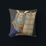 "Moses and the Ten Commandments" pillow<br><div class="desc">Looking for something specific?
Leave a comment below on what you need and we will do our best to post it for you.
--VintageWorks</div>