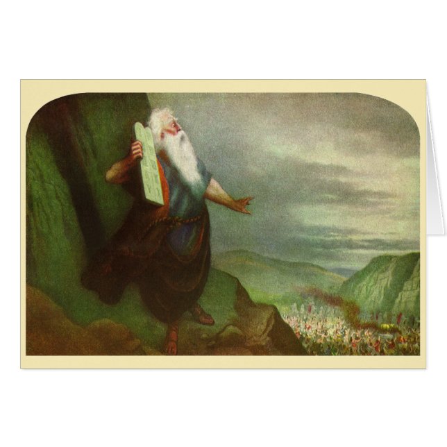 Moses and the Ten Commandments, Vintage Religion (Front Horizontal)
