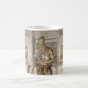 Moses by Michelangelo ,Roma Coffee Mug