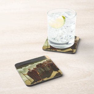 Moses Crossing of the Red Sea, Vintage Religion Coaster