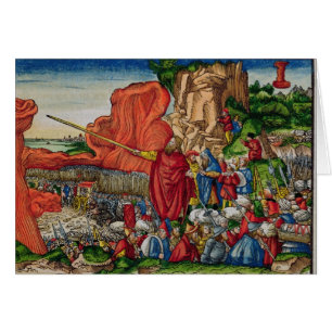 Moses crossing the Red Sea
