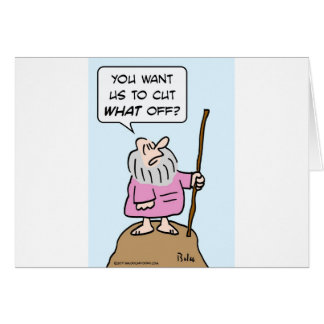 moses cut what off god circumcision