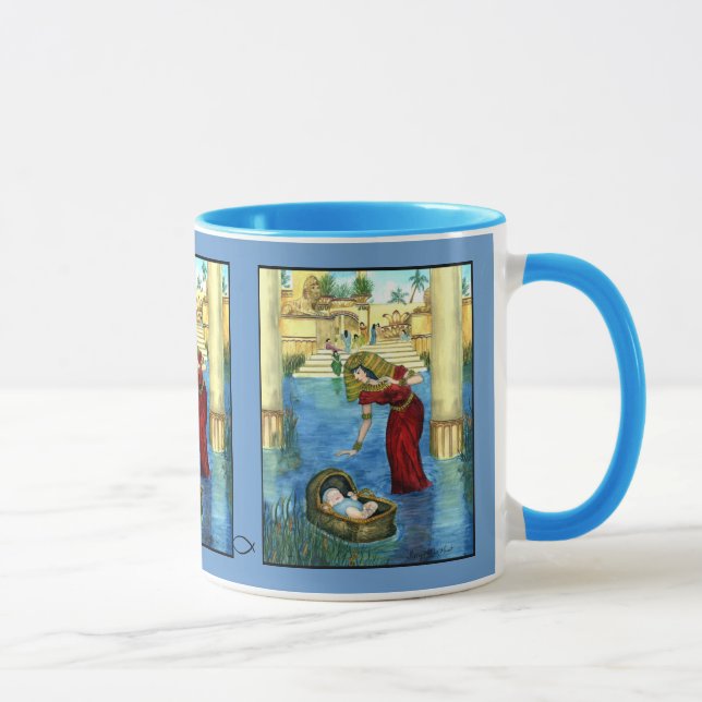 Moses in a Basket Mug (Right)