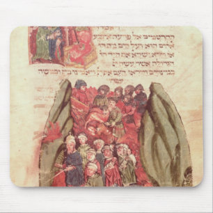 Moses leads the Children of Israel across Mouse Mat