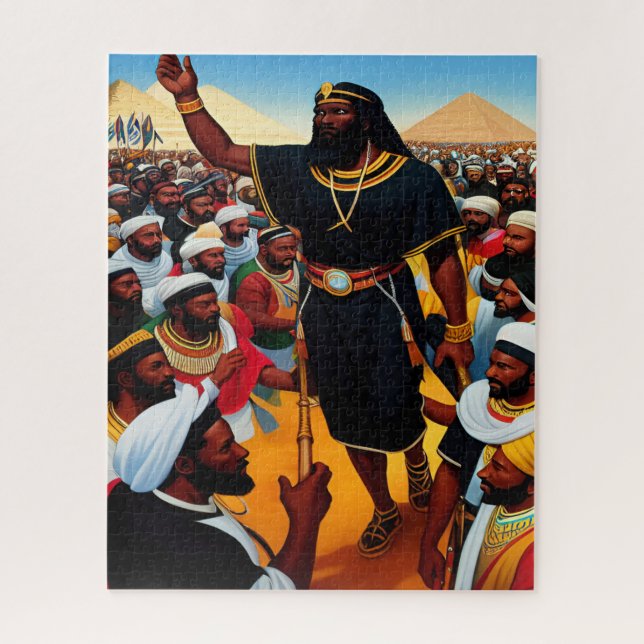 Moses Leads The People Out Of Egypt Jigsaw Puzzle (Vertical)