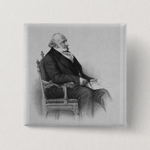 Moses Montefiore 15 Cm Square Badge
