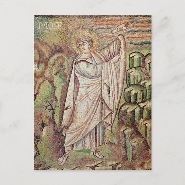 Moses on Mount Sinai Postcard (Front)