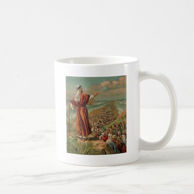 Moses Parts the Red Sea Coffee Mug (Right)
