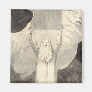 Moses Receiving the Law, c.1780 (brush and black i Magnet