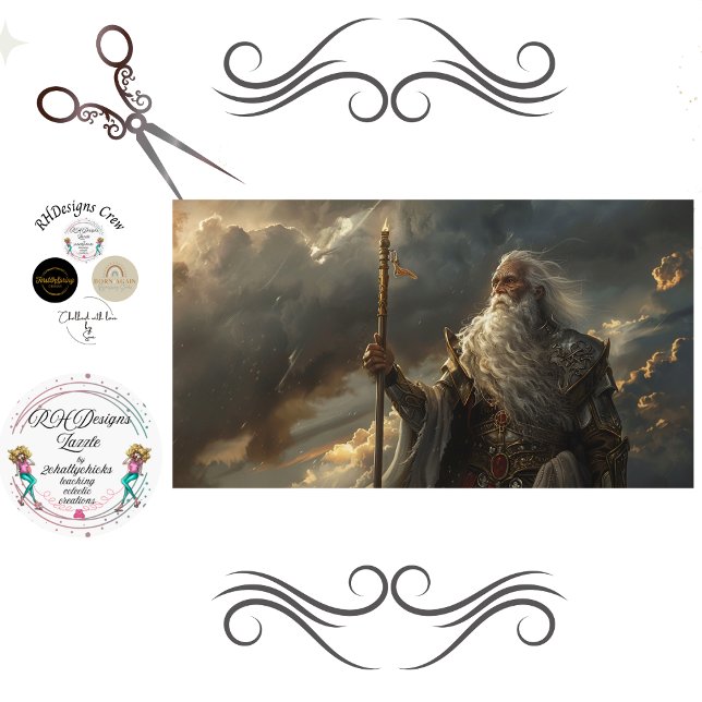 Moses with His Staff Leading the Jews Decoupage  Tissue Paper (Creator Uploaded)