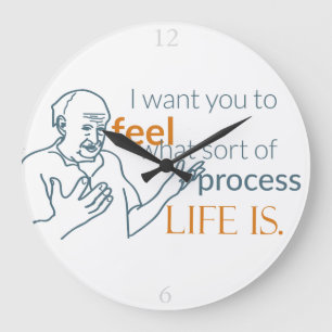 Moshe Speaks: Feel Life with Wall Clocks