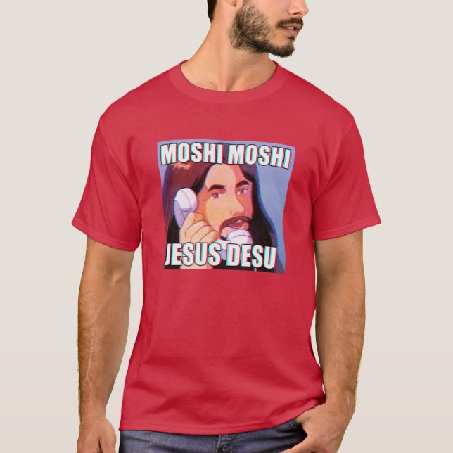 MOSHI MOSHI retro girl T-Shirt (Front)