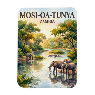 Mosi-oa-Tunya National Park Zambia Magnet