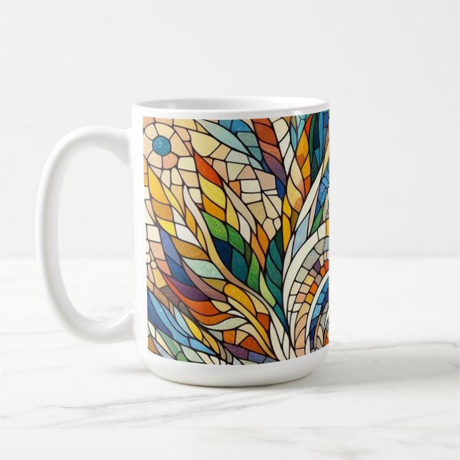 Mosiac Art Mug (Left)
