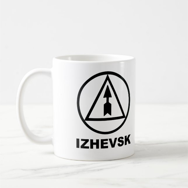 Mosin Nagant / AK-47 Izhevsk Arsenal Coffee Mug (Left)