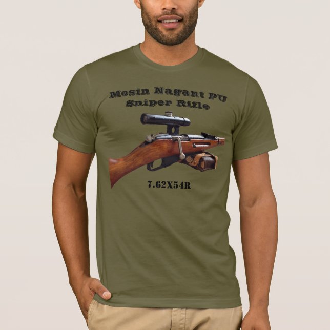 Mosin Nagant ww2 PU Sniper Shirt (Front)