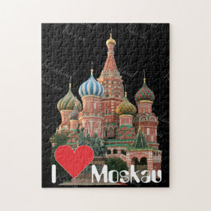 Moskau Russland Russia Puzzles