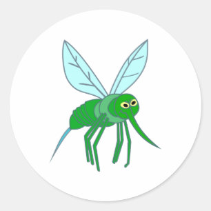 Moskito mosquito classic round sticker