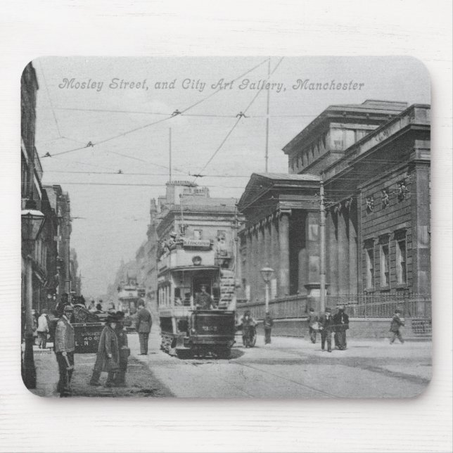 Mosley Street Mouse Mat (Front)