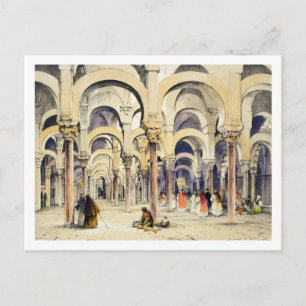 Mosque at Cordoba, from 'Sketches of Spain', engra Postcard