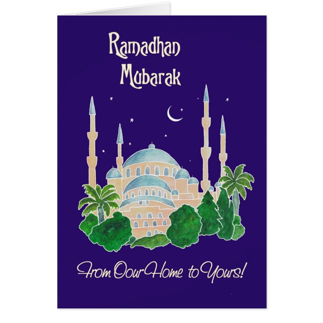 Mosque by Moonlight 'Our Home to Yours' Ramadan (Front)