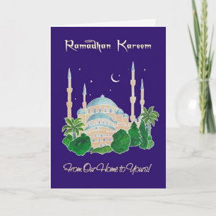 Mosque by Moonlight 'Our Home to Yours' Ramadan Card