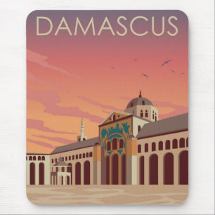Mosque Damascus Mouse Mat