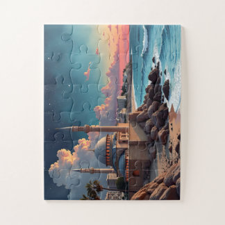 Mosque Evening 2 Jigsaw Puzzle