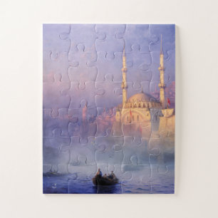 Mosque Fine Art Large Piece Easy-Grip Accessible Jigsaw Puzzle
