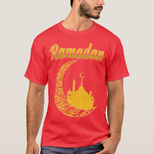 Mosque Muslim Fasting Islamic Celebration Ramadan T-Shirt