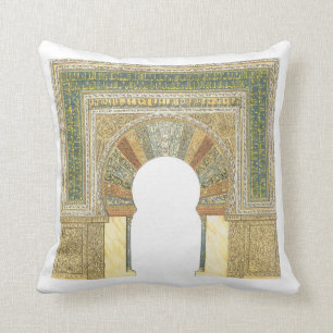 Mosque of Cordoba Spain. Mihrab Cushion