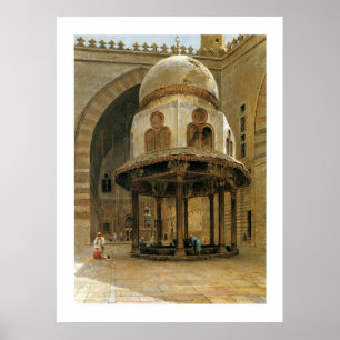Mosque of Sultan Hassan; Cairo Poster
