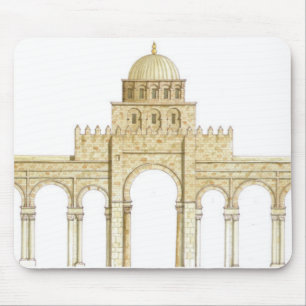 Mosque of Uqba. Kairouan Tunisia. Main façade Mouse Mat