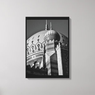 Mosque View Canvas Print