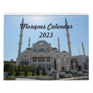 Mosques Calendar 2023