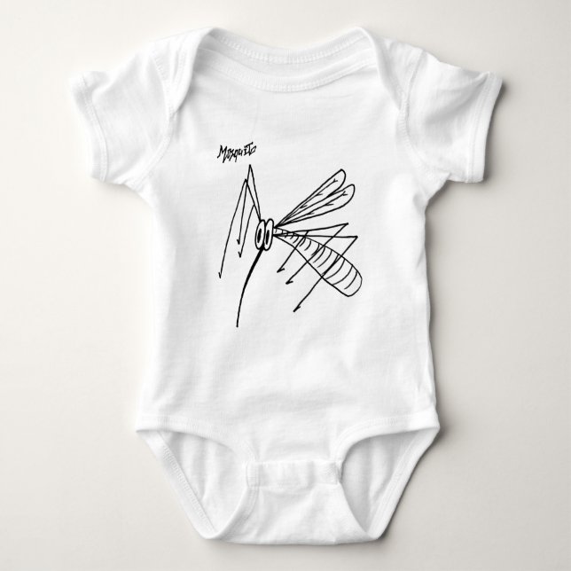 Mosquito Baby Bodysuit (Front)