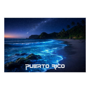 MOSQUITO BAY - PUERTO RICO POSTER