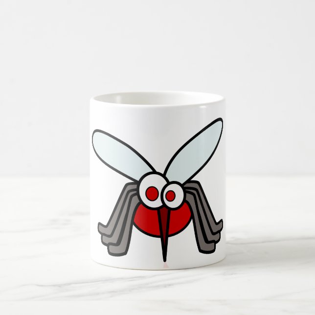 Mosquito Caricature Mug (Center)