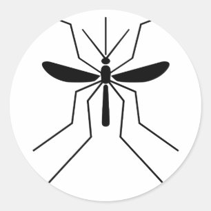 Mosquito Classic Round Sticker