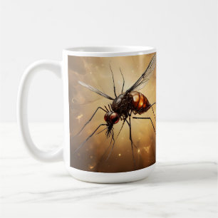 Mosquito Fractal Art,  Coffee Mug