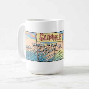 Mosquito Humor Cartoon Coffee Mug