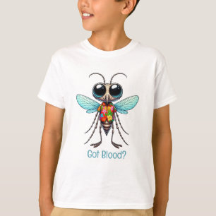 Mosquito in Tropical Shirt - can personalise