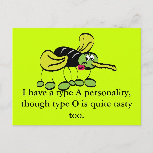 Mosquito Postcard (Front)