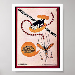 Mosquito Proff Your Home Poster