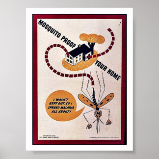 Mosquito Proff Your Home Poster