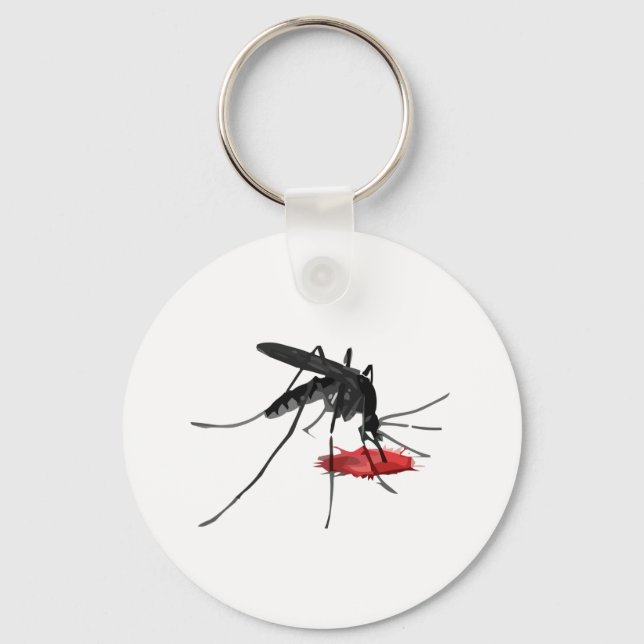 Mosquito Suck Key Ring (Front)