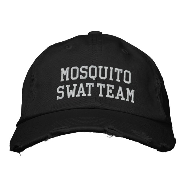 MOSQUITO SWAT TEAM HAT [Black] (Front)
