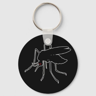 Mosquitos Mosquito Marvae – Entomology Geek Key Ring