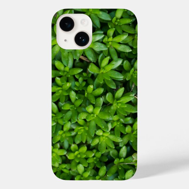 Moss Abstract iPhone Case (Back)