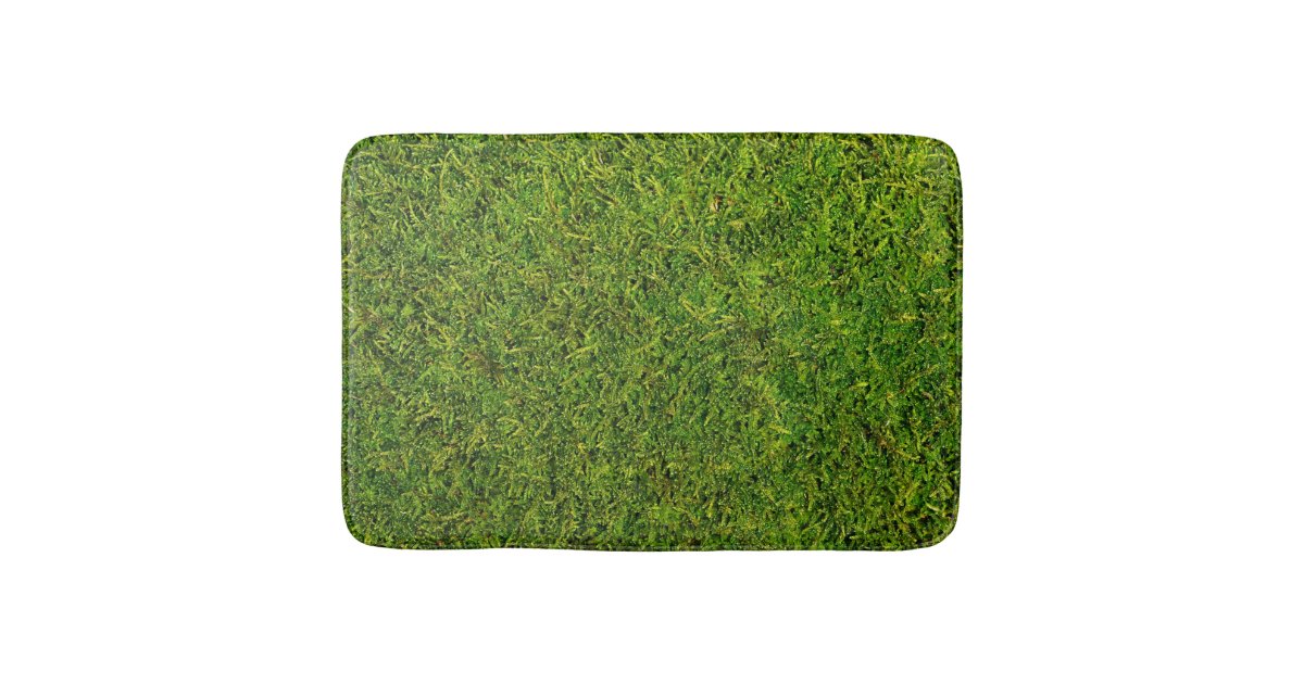 Moss Bath Mat Zazzle